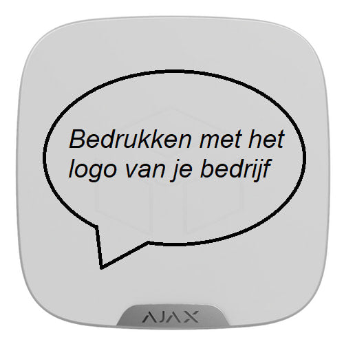 Ajax Brandplate Doubledeck-Sirenes Kleur: Wit Sirenes & Flitsers