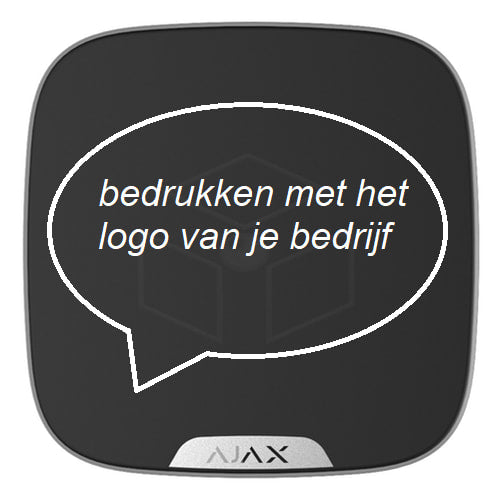 Ajax Brandplate Doubledeck-Sirenes Kleur: Zwart Sirenes & Flitsers