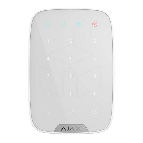 Ajax Keypad Draadloos Kleur: Wit Bediening
