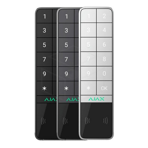 Ajax KeyPad Outdoor Jeweller Ajax Bediening