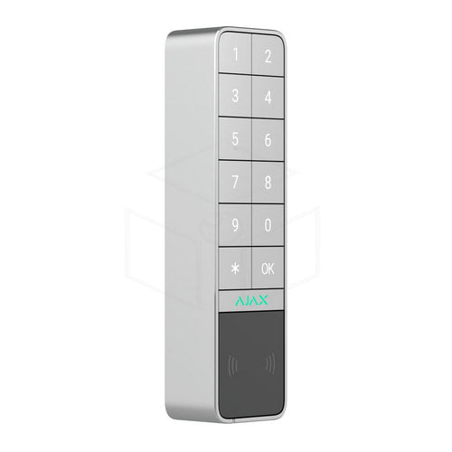 Ajax KeyPad Outdoor Jeweller Kleur: Wit Ajax Bediening