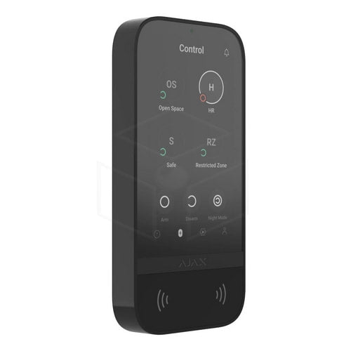 Ajax Keypad Touchscreen Bediening