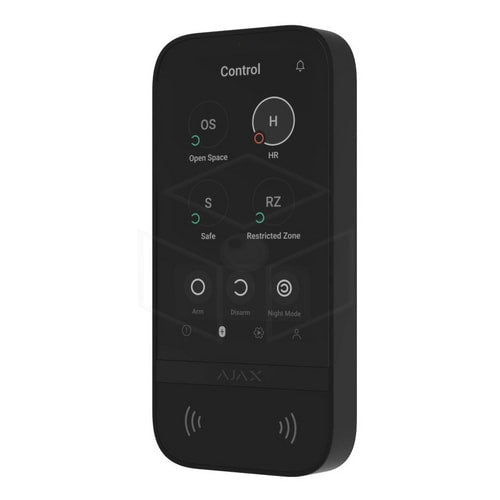 Ajax Keypad Touchscreen Bediening