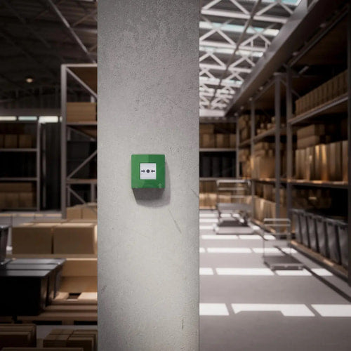 Ajax Manualcallpoint (Groen) Jeweller Sirenes & Flitsers