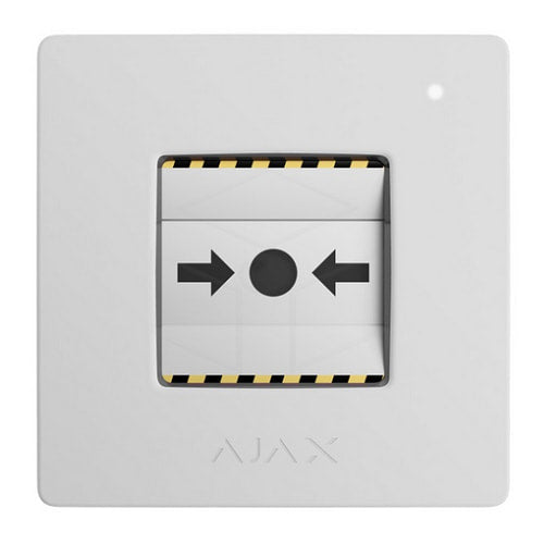 Ajax Manualcallpoint (Wit) Jeweller Sirenes & Flitsers