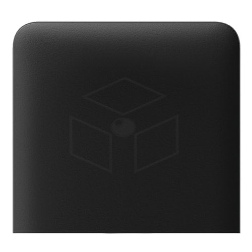 Ajax SideButton (1-voudig) verticaal Juwelier Kleur: Zwart Ajax Automatisering