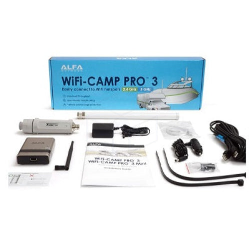 Alfa Network Wifi-Camp Pro 3 Dual-Band 2.4 & 5 Ghz Netwerkproducten