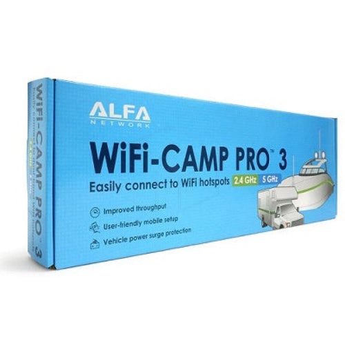 Alfa Network Wifi-Camp Pro 3 Dual-Band 2.4 & 5 Ghz Netwerkproducten