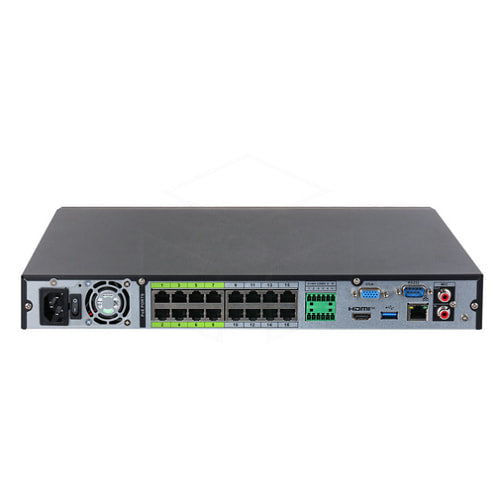 Dahua 16CH 1U 16PoE 2HDDs WizMind Netwerkvideorecorder (NVR5216-16HP-XI/Pro) Recorders