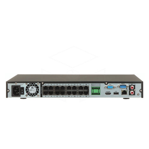 Dahua 16CH 1U 16PoE 2HDDs WizSense Networkvideorecorder (NVR4216-16P-EI) Recorders