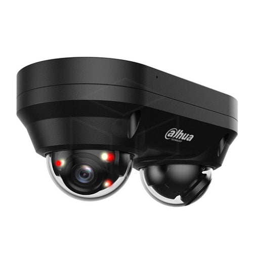 Dahua 2 × 4 MP Smart Dual Light Vaste-focale Dual-Directional Dome WizSense camera (IPC-HDBW2449F-AS-E2-IL) Camera’s