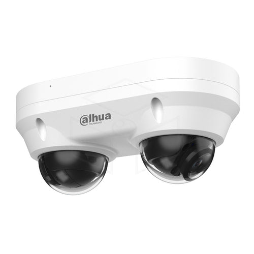 Dahua 2 × 4 MP Smart Dual Light Vaste-focale Dual-Directional Dome WizSense camera (IPC-HDBW2449F-AS-E2-IL) Camera’s