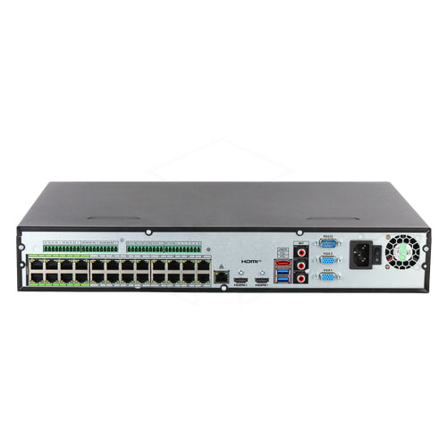 Dahua 24CH 1.5U 24PoE 4HDDs WizSense Netwerkvideorecorder (NVR5424-24P-EI2) Recorders