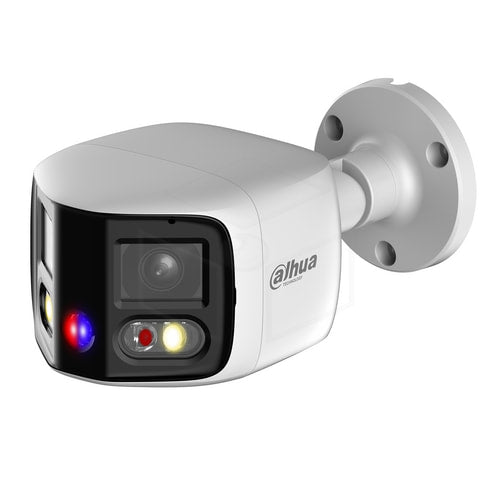 Dahua 2x4MP TiOC Duo Splicing vaste-focale Bullet WizSense camera (IPC-PFW3849S-A180-AS-PV) Kleur: Wit Camera’s