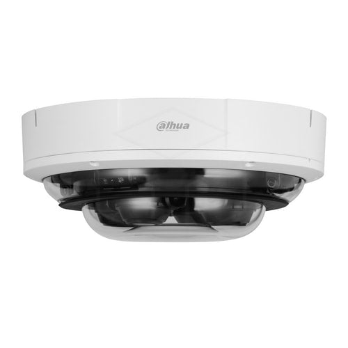 Dahua 4 × 5 MP 4-richtings panoramische dome WizMind camera (IPC-PDBW82041-B360-S2) Camera’s