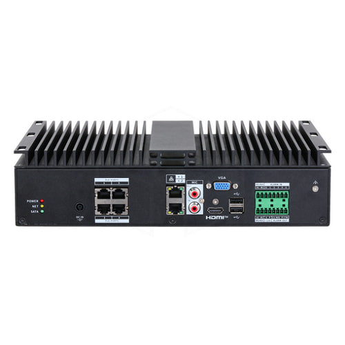 Dahua 4CH 4PoE 1HDD WizMind Netwerkvideorecorder (NVR4104-P-WT) Recorders