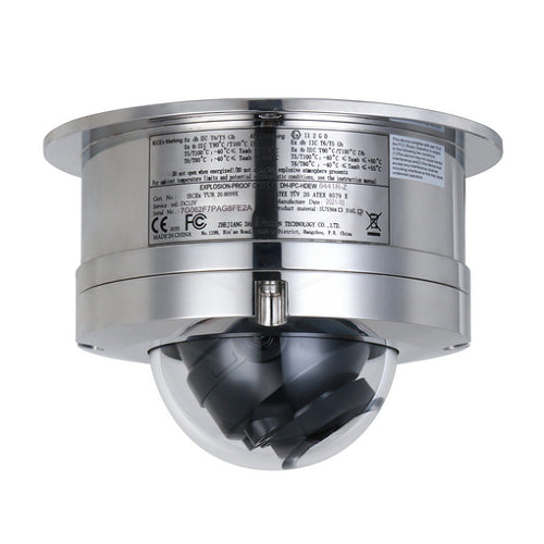Dahua 4MP explosieveilige IR-dome WizMind camera (IPC-HDEW8441R-Z-S2) Camera’s