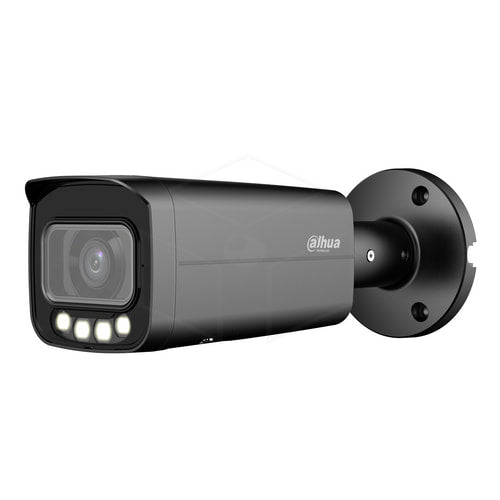 Dahua 4MP Full-color Fixed-focal Warm LED Bullet WizMind camera (IPC-HFW5449T-ASE-LED-S2) Kleur: Zwart Camera’s