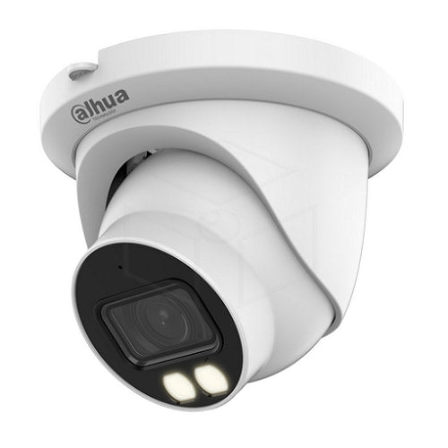 Dahua 4MP Full-color Fixed-focal Warm LED Eyeball WizMind camera (IPC-HDW5449TM-SE-LED) Kleur: Wit Camera’s