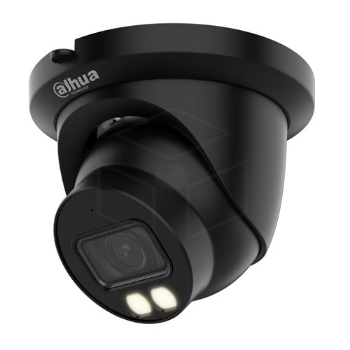 Dahua 4MP Full-color Fixed-focal Warm LED Eyeball WizMind camera (IPC-HDW5449TM-SE-LED) Kleur: Zwart Camera’s