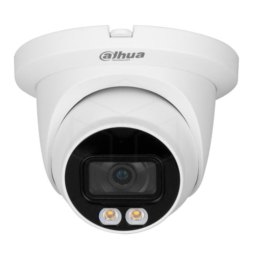 Dahua 4MP Full-color Warm LED Vaste-focale Eyeball WizSense camera (IPC-HDW3449TM-AS-LED) Camera’s