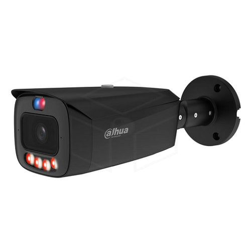 Dahua 4MP Smart Dual Light Active Deterrence Vaste-focale Bullet WizSense camera (IPC-HFW3449T1-AS-PV-PRO) Kleur: Zwart