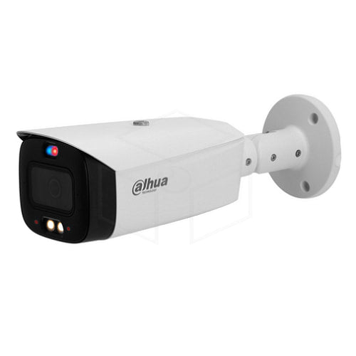 Dahua 5MP Smart Dual Light Active Deterrence Vaste-focale Bullet WizSense camera (IPC-HFW3549T1-AS-PV-S5) Kleur: Wit