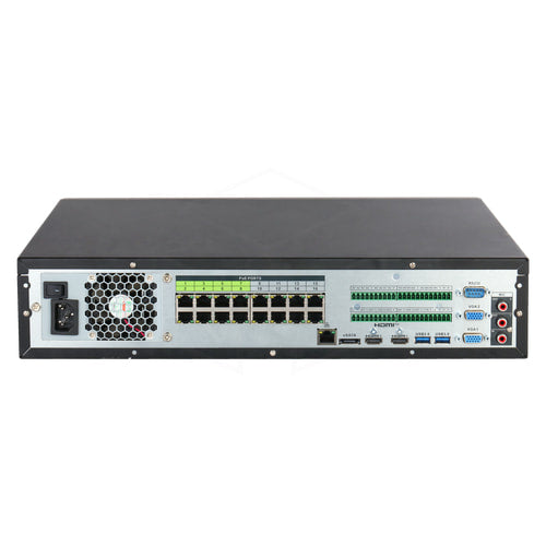 Dahua 64CH 2U 16PoE 8HDDs WizSense Netwerkvideorecorder (NVR5864-16P-EI2) Recorders