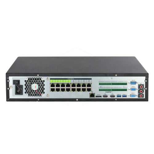 Dahua 64CH 2U 16PoE 8HDDs WizSense Netwerkvideorecorder (NVR5864-16P-EI2) Recorders