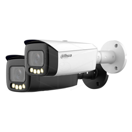 Dahua 8MP Full-color Fixed-focal Warm LED Bullet WizMind camera (IPC-HFW5849T1-ASE-LED-S2) Camera’s
