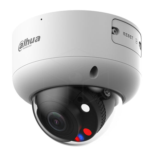 Dahua 8MP Smart Dual Light Active Deterrence Vari-focal dome WizSense camera (IPC-HDBW3849R1-ZAS-PV) Camera’s