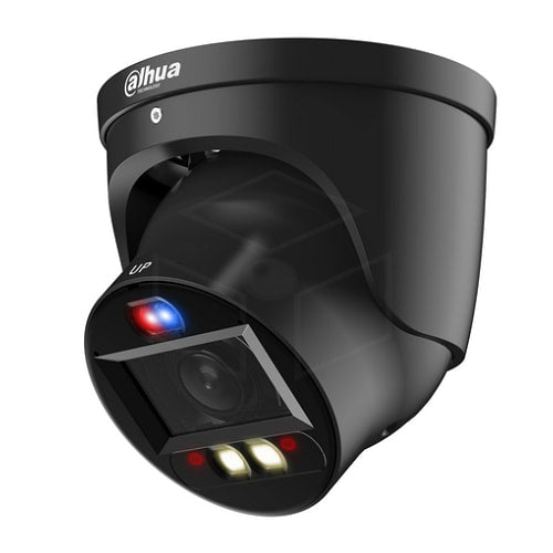 Dahua 8MP Smart Dual Light Active Deterrence Vari-focal Eyeball WizSense camera (IPC-HDW3849H-ZAS-PV-S5) Kleur: Zwart