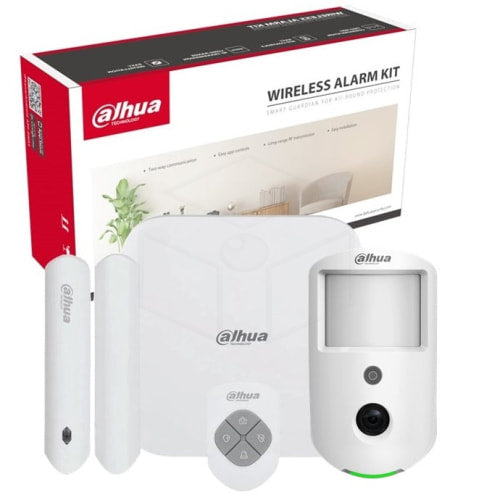 Dahua AirShield Alarm Kit HUB2 (ARC3800H-03-CAM-FW2(868) Kleur: Wit Dahua Kit