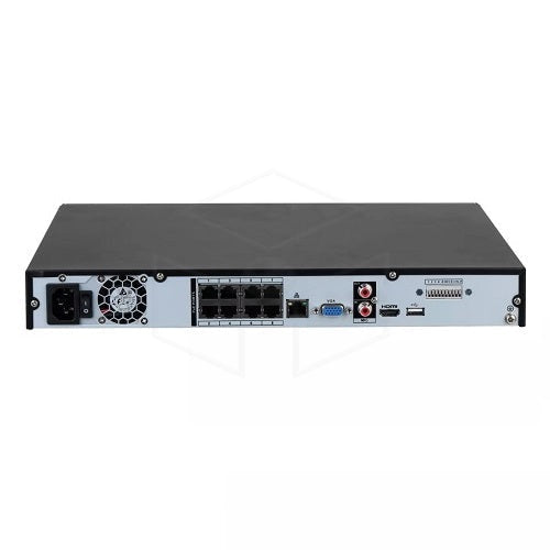 Dahua Nvr4208-8P-Ei 8Ch 1U 8Poe 2Hdds Wizsense Network Video Recorder Recorders