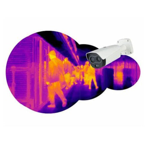 Dahua TPC-BF1241-TB10F12-DW-S2 4MP Mini Hybrid Bullet Camera (Thermal: 10mm / Visual: 12mm) Camera’s