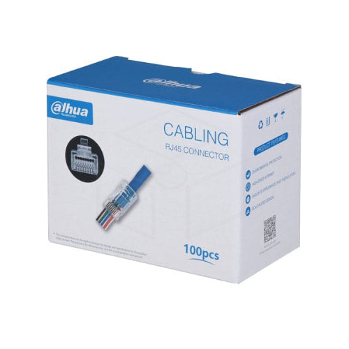 Dahua Utp Cat5E Rj45 Connector 100 Stuks (Pfm976-531-Pt) Netwerkproducten