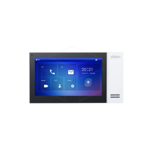 Dahua Vth2421Fb (W) -P 7 Inch Ip Video Intercom Poe Wit Vth2421Fw-P Intercom / Deurbel