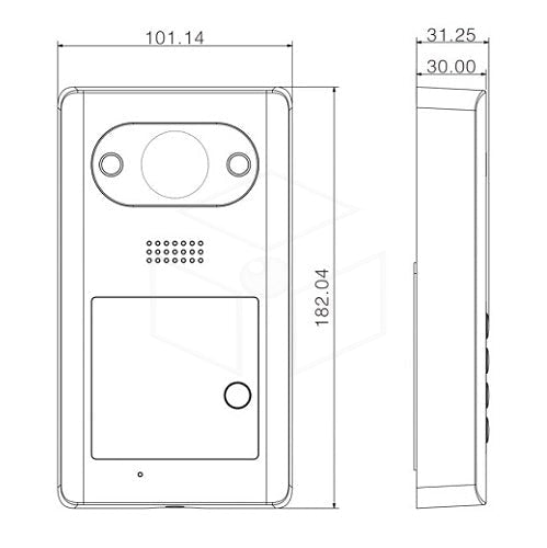Dahua Vto3211D-P1/P2/P4-S2 Intercom / Deurbel