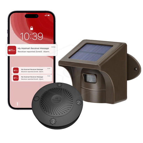 Emacros Hs002W Pro 3 Slim Draadloos Opritmelder Met Telefoonapp