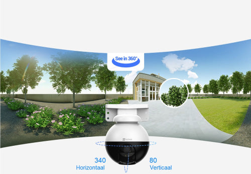 Ezviz C8W Pro 2K 3Mp Pan & Tilt Wifi Camera Cameras