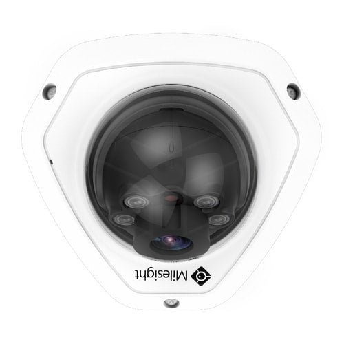 Milesight 2MP Vandaalbestendige Mini Dome Camera (MS-C2973-PB) - Camera’s