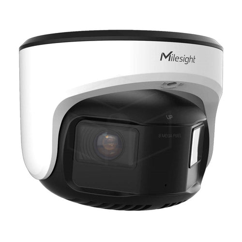 Milesight 8MP AI Dual-sensor 180° Panoramische Dome Camera (MS-C8477-PC) - Camera’s
