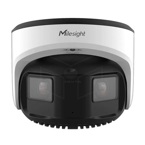 Milesight 8MP AI Dual-sensor 180° Panoramische Dome Camera (MS-C8477-PC) - Camera’s