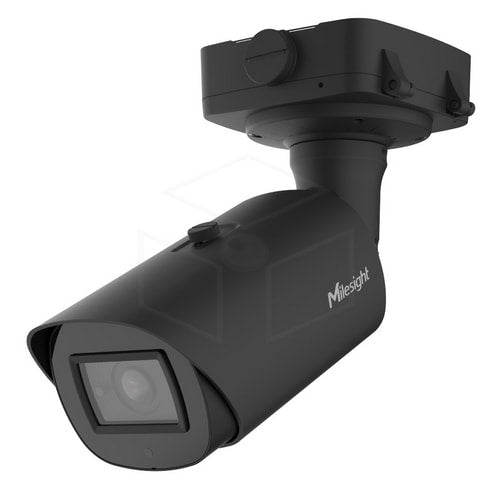 Milesight 8MP AI Motorized Bullet Plus Camera (MS-C8166-FIPE) - Kleur: Zwart - Camera’s