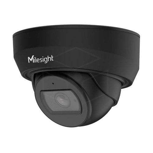 Milesight 8MP Weerbestendige Mini Dome Camera (MS-C8175-PD) - Kleur: Zwart - Camera’s