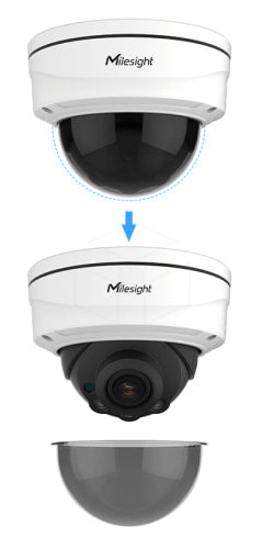 Milesight Ms-C5372-Fipa Ai Motorized Pro Dome 5Mp Cameras