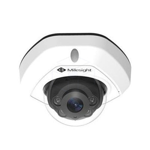 Milesight Ms-C8173-Spd Ai Vandal Proof Mini Dome 4K Kleur: Wit Cameras