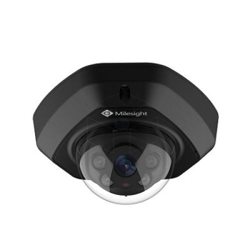 Milesight Ms-C8173-Spd Ai Vandal Proof Mini Dome 4K Kleur: Zwart Cameras