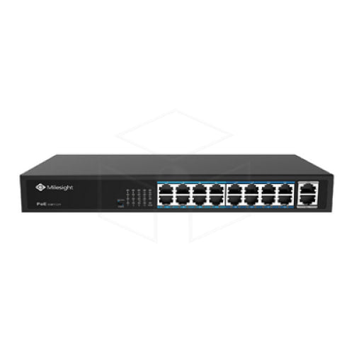 Milesight Ms - S0216 - Gl Poe Switch 16 + 2 Netwerkproducten