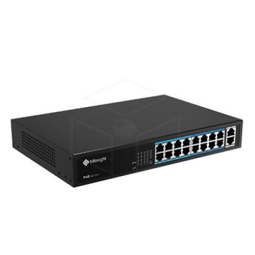 Milesight Ms - S0216 - Gl Poe Switch 16 + 2 Netwerkproducten